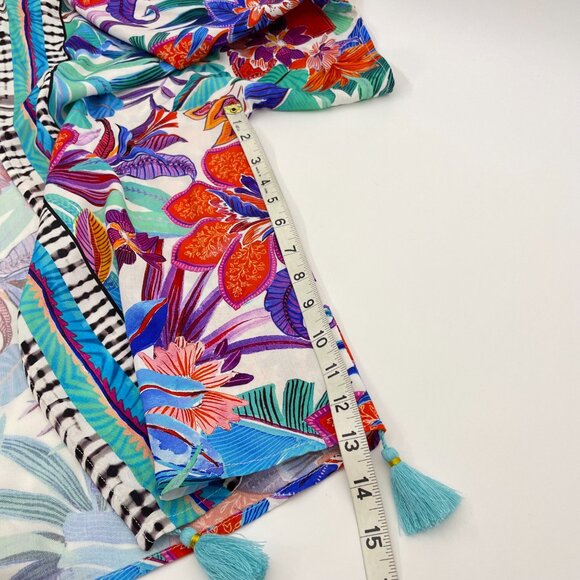 *La Blanca Tropics Of Tropez Kimono Swim Cover Up One Size - Picture 11 of 12